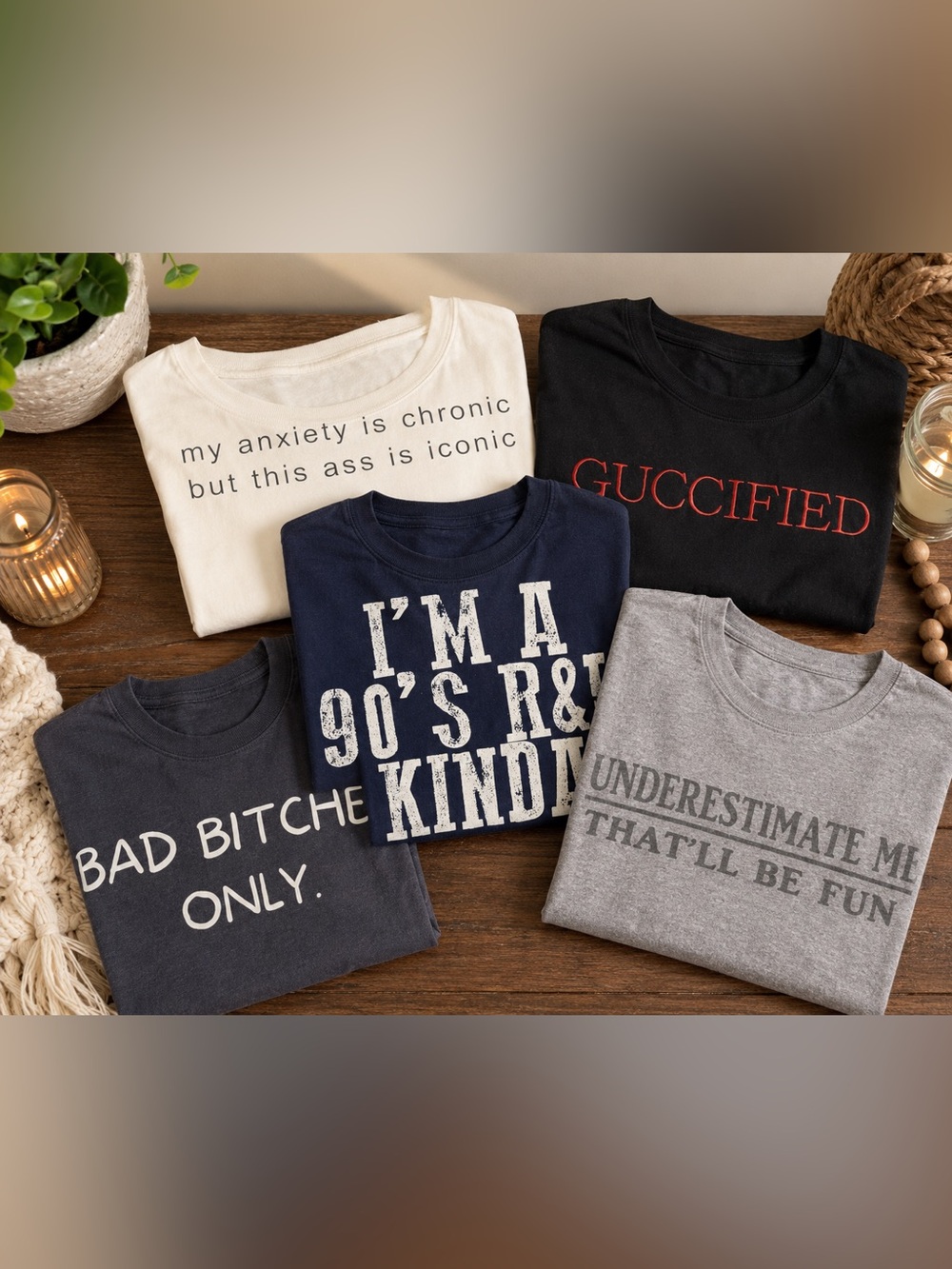 Cute T-Shirt Bundle- size small